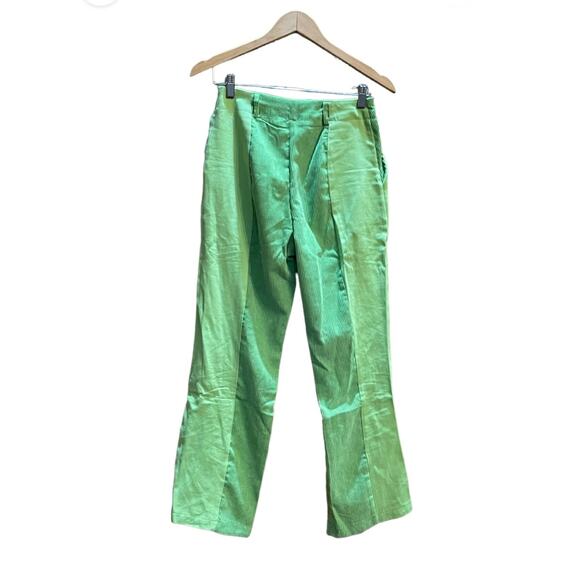 Green Women Corduroy Pants Size Small - Picture 4 of 6